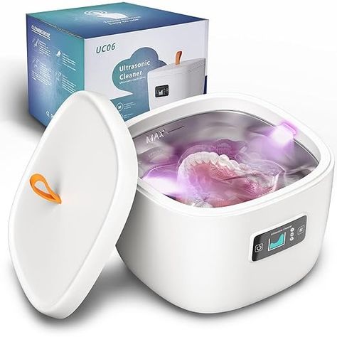 Amazon.com: Ultrasonic Jewelry Cleaner Machine, Automatic Ultra Sonic Cleaner for Rings, Glasses, Jewelry, Portable Dentures Cleaner with Three Clean Modes 5 min /8 min /10 min - 45 kHz 225ML : Industrial & Scientific Jewelry Cleaner Machine, Denture Cleaner, Ultra Sonic, Ultrasonic Jewelry Cleaner, Steel Water Tanks, White Industrial, Start Cleaning, Ultrasonic Cleaner, Dentures