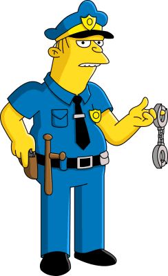 The Simpsons│ Los Simpson - #Simpson - #Homer - #Marge - #Bart - #Lisa - #Maggie Happy Birthday Police Officer, Chief Wiggum, The Simpsons Game, Ralph Wiggum, Comic Book Guy, Krusty The Clown, Simpsons Drawings, Maggie Simpson, Simpsons Characters