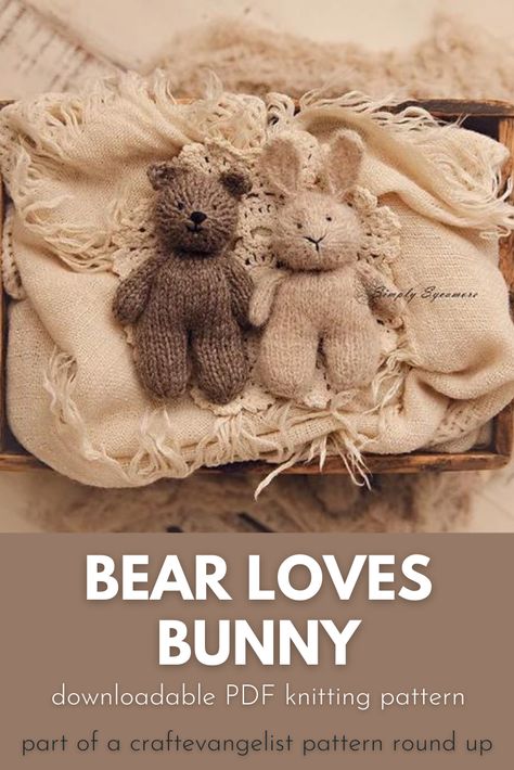 Knitted Rabbit Pattern, Knitting Teddy Bear, Free Teddy Bear Knitting Pattern, Knitted Bears Free Patterns, Knit Teddy Bear Pattern Free, Free Knitted Toy Patterns, Yarn Animals Easy, Knitted Teddy Bear Pattern Free, Free Knitting Patterns Toys Easy