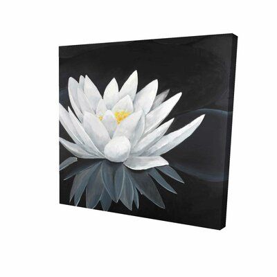 Lotus Flower Painting, Cute Easy Paintings, Black Canvas Art, Black Canvas Paintings, Diy Canvas Art Painting, Diy Canvas Art, Diy Canvas, Canvas Art Painting, Lotus Flower