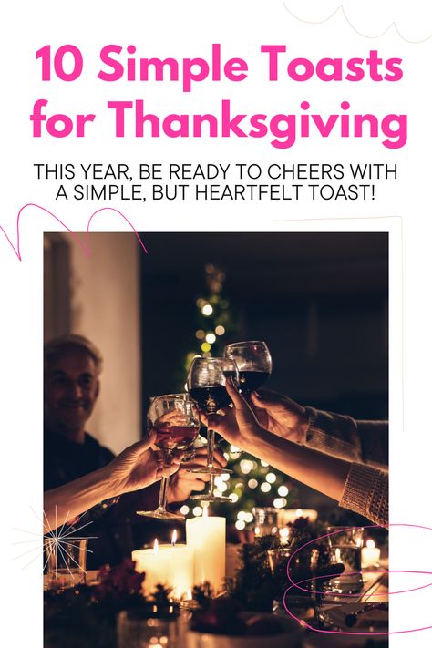 10 Simple Toasts for Thanksgiving Day Thanksgiving Toast Quote, Chef And The Farmer, Toast Speech, Funny Toasts, Family Party Games, Thanksgiving Celebration, Family Thanksgiving, Family Party, Holiday Food