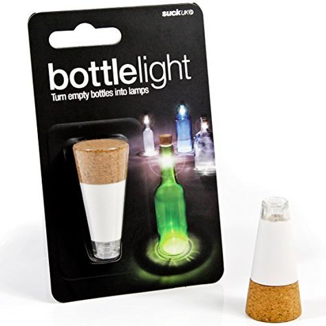 SUCK UK Cork Shaped Rechargeable Bottle Light Suck UK http://www.amazon.co.uk/dp/B00ICOSBF2/ref=cm_sw_r_pi_dp_tjzgvb1WZ1JFG Old Wine Bottle, Led Bottle Light, Led Party Lights, Usb Lamp, Lighted Wine Bottles, Bottle Corks, Battery Operated Lights, Bottle Lamp, Bottle Lights