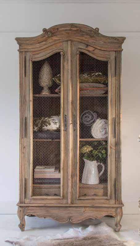 Kitchen Armoire, French Provincial Armoire, French Country Armoire, Lake House Furniture, French Chest Of Drawers, French Country Ideas, English Cottage Interiors, Armoire Makeover, French Armoire