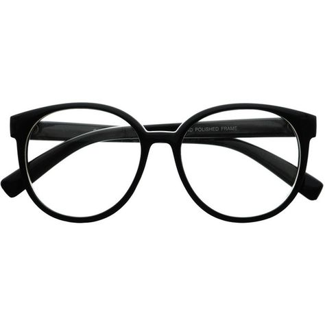 Womens Retro Vintage Style Clear Lens Oval Round Glasses Frames R2430 (170 MXN) ❤ liked on Polyvore featuring accessories, eyewear, eyeglasses, glasses, sunglasses, black, clear glasses, black clear glasses, round lens glasses and round glasses Clear Round Glasses, Retro Eye Glasses, Clear Glasses Frames, Affordable Sunglasses, Cat Eye Colors, Retro Eyeglasses, Fake Glasses, Retro Eyewear, Round Eyewear