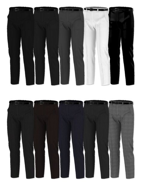 Sims 4 Cc Male Slacks, Sims 4 Pants Male, Sims 4 Cc Suits Men, Ts4 Cc Boy, Ts4 Cc Men, Poses Sims 4, Men Formal Outfit, Ts4 Clothes, Sims 4 Couple Poses