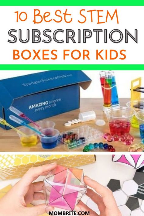 Want to further your kids' science, maths and technology education at home? Grab these 10 best STEM subscription boxes and get learning with your preschooler, toddler or elementary schooler at home! Stem Boxes, Toddler Gear, Steam Science, Best Educational Toys, Subscription Boxes For Kids, Busy Boxes, Kids Science, Stem Projects, Learn Something New