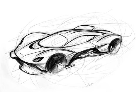 Premium Photo | HandDrawn Sketch of a Black Car Concept Generative AI Cars Sketch Design, Concept Cars Sketch, Race Car Reference, Formula 1 Car Sketch, Futuristic Cars Concept, Automobile Sketch, Car Concept, Drift Car, Object Drawing