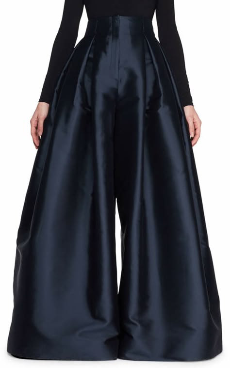 #affiliatead -- The Row Garcia High-Waist Wide-Leg Pants -- #chic only #glamour always Modest Pants, High Waisted Wide Leg Pants, High Waist Wide Leg Pants, Wide Leg Dress Pants, Pants Details, Fashion Project, Classy Casual, Wide Pants, Luxury Outfits