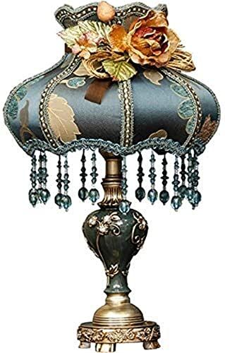 Victorian Resin Table Lamp Classical Retro Table Light Embroidery Lace Lampshade Bedroom Bedside Lamp Living Room Home Decoration (Color : Blue) : Amazon.co.uk: Lighting Lamp Cheap, Lace Lampshade, Modern Night Light, Resin Night Light, Decorate Lampshade, Cheap Bedroom, Blue Lamp, Retro Table, Retro Lamp