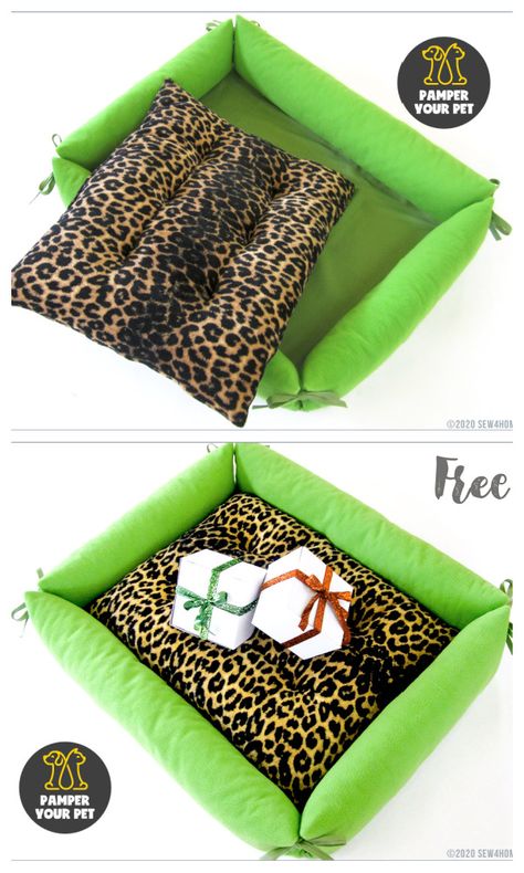 DIY Fabric Dog Bed Free Sewing Patterns | Fabric Art DIY Large Dog Bed Sewing Pattern, Small Dog Bed Sewing Pattern, Making A Dog Bed Diy, Cat Bed Sewing Pattern Free, Diy Dog Bed Sewing Pattern, Pet Bed Sewing Pattern, Dog Bed Patterns Free, Cat Bed Pattern Sewing, Diy Dog Beds For Small Dogs