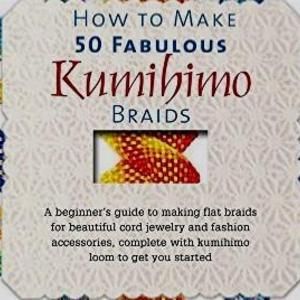 The best-selling author will teach you how to make flat kumihimo braided jewelry and accessories with the square loom. 50 projects and practice loom included. Flat Kumihimo Patterns, Square Kumihimo, Flat Kumihimo, Braided Jewelry, Kumihimo Braiding, Kumihimo Patterns, Kumihimo Bracelets, Braid Jewelry, 50 & Fabulous