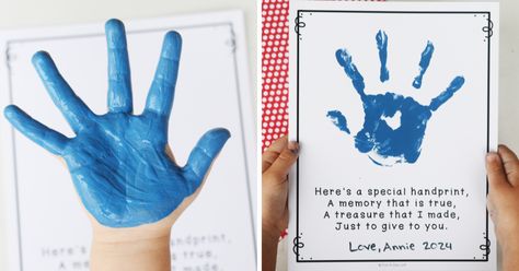 Father's Day Handprint Poem Free Printable Handprint Poems For Parents, Hands Poem, Handprint Poem, Father Poems, Simple Poems, Dad Poems, Preschool Arts And Crafts, Preschool Printables, Preschool Teacher