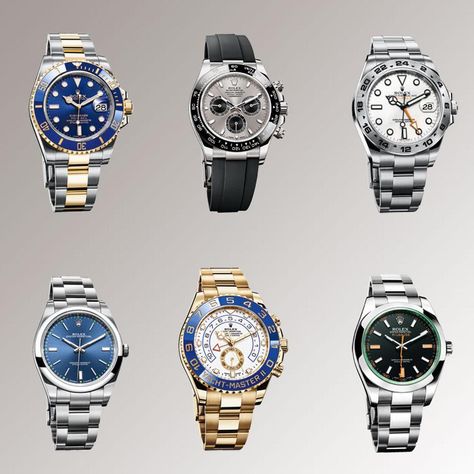 We welcome you to our top 15 Rolex watches for men and hope that by the end of this article you will know more about the Rolex watch brand, what types of Rolex models are out there, their prices and most importantly which one best suits you! From the entry-level Rolex Oyster Perpetual to the $66,000 + Rolex Cosmograph Daytona we have everything included on this list! Rolex Watch Price, Rolex Yachtmaster Ii, Rolex Milgauss, Best Watch Brands, Rolex Date, Rolex Watches For Men, New Rolex, Expensive Watches, Rolex Men