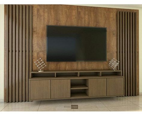 Wooden Wall Design, Backdrop Tv, Wooden Wardrobe Design, Tv Unit Furniture Design, Tv Unit Furniture, Tv Cabinet Design, Tv Unit Interior Design, Wall Tv Unit Design, House Ceiling Design