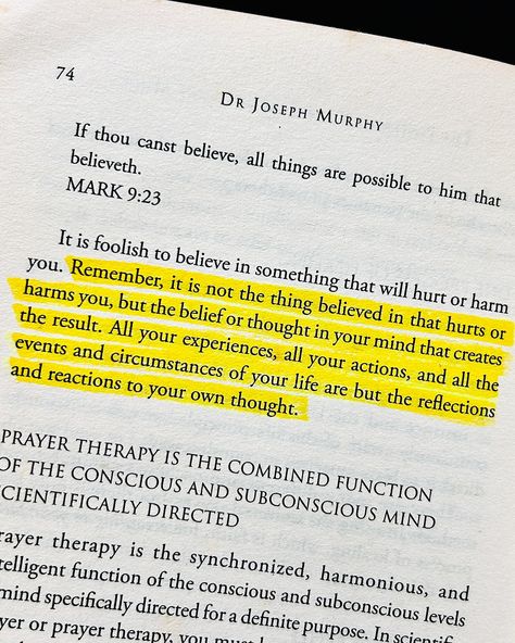 📍“Every thought you think is a blueprint for your future. Choose them wisely for they have the power to shape your destiny”📍 ✨We all come across self destructing thoughts from time to time, what we don’t know is by thinking these thoughts, we are fixing them in our subconscious mind and making it believe that they are the true ones. As a result, we always get negative results in life. ✨“Power of your subconscious mind” is the book I first read during the pandemic, and this is the one book ... Power Of Subconscious Mind, Subconscious Mind Power, Inner Work, Dear Self Quotes, Study Inspo, Dear Self, Mind Power, Busy At Work, Studying Inspo