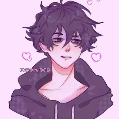 Goth Boy Art, Emo Boy Drawing, Art Styles Inspiration, Hair Ideas Drawing, Doomer Boy, Cartoon Art Styles Inspiration, Emo Boy Art, Boy Hair Drawing, Short Hair Drawing