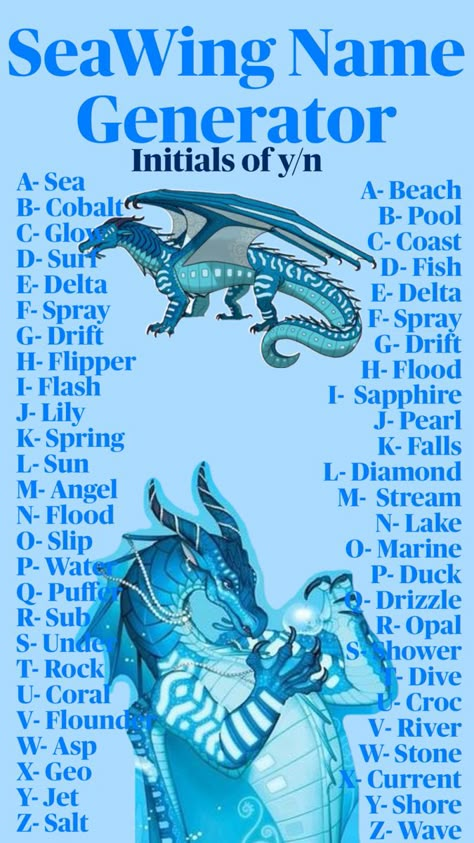 Mines Flipperpearl. All art belong to og artists. Tell me urs in the comments!! Dragon Names Generator, Fire Names, Wings Of Fire Oc, Fire Oc, Warrior Cat Names, Wing Of Fire, Types Of Dragons, Dragon Names, Paper Dragon