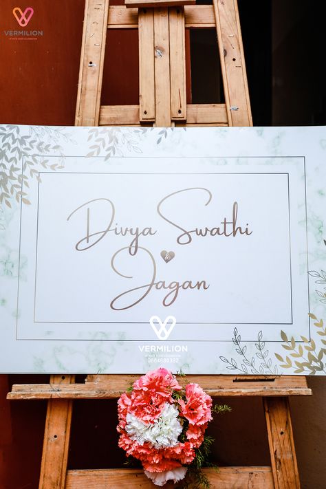 #engagement #engagementdecoration #engagementdecor #engaged #bridetobe #engagementdecor #bride #indianengagement #zowed #wedding #indianengagement #engagementsathome #homeengagements #homedecors #decorsathome Name Board, Name Boards, Home Wedding, Weddings