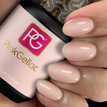 Roze Gellak, 105 Blush Orange kopen? PinkGellac.nl Bright Gel Nails, Taupe Nails, Pink Gellac, Color For Nails, Gel Nail Polish Colors, Nude Nail Polish, Pink Gel, Rose Nails, Gel Nail Design