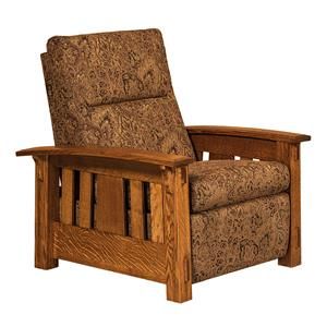 Amish Mission McCoy Recliner with Wallhugger Mechanism Arts And Craft Room, Craft For Seniors, New House Must Haves, Craftsman Living Rooms, Arts And Craft Storage, Craft To Sell, Cabin Decor Ideas, Craft Spring, Craft Summer