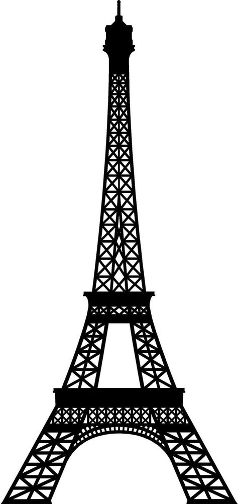 Extra Large Eiffel Tower Vinyl Wall Decal by Vinyltastic on Etsy, $65.00 Eiffel Tower Template, Paris Photography Eiffel Tower, Eiffel Tower Drawing, Paris Birthday, Paris Decor, Paris Theme, 3d Laser, Paris Eiffel Tower, Silhouette Art