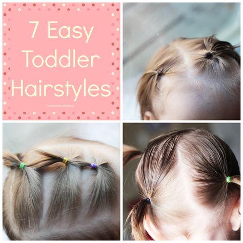 Guest Post: Simplistically Sassy | 7 Easy Toddler Hairstyles on BabesInHairland.com #toddlerhair #babyhair #toddler #baby #hair #tutorials Easy Hair Dos, Easy Toddler Hairstyles, Cute Toddler Hairstyles, Easy Little Girl Hairstyles, Easy Hairstyles For Kids, Toddler Hairstyles, Easy Hairdos, Toddler Hairstyles Girl, Easy Toddler