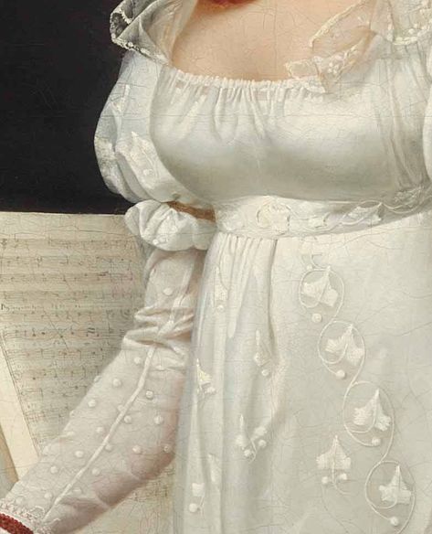 Regency Era Aesthetic, Historical Fashion 1700s, Regency Aesthetic, Lovely Paintings, Regency Gown, Regency Era Fashion, Im Obsessed, Dress Painting, Regency Dress