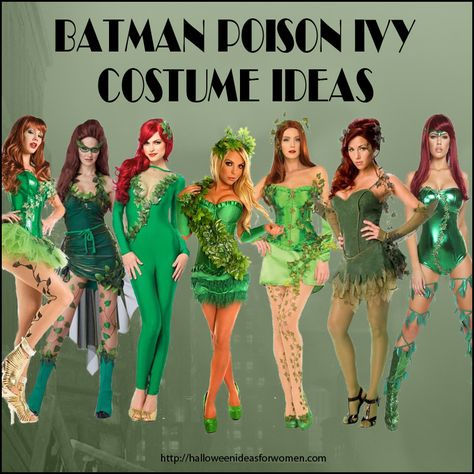 Love these Batman poison ivy costume ideas for Halloween or Cosplay http://halloweenideasforwomen.com/batman-poison-ivy-costume-ideas-for-halloween/ Batman Diy Costume, Poison Ivy Costume Ideas, Poison Ivy Kostüm, Poison Ivy Costume Diy, Batman Poison Ivy, Poison Ivy Halloween Costume, Poison Ivy Costume, Batman Diy, Costume Ideas For Halloween