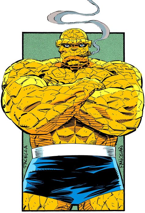 The Thing Marvel Fantastic Four, The Thing Fantastic Four, The Thing Comic, The Thing Marvel, Ben Grimm, Thing Marvel, Fantastic Four Marvel, Fantastic Four Comics, Marvel Comics Vintage