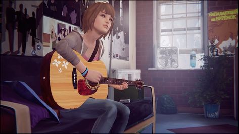 Steam Community :: :: sdsd Life Is Strange Characters, Life Is Strange Wallpaper, Arcadia Bay, Life Is Strange 3, Study Photography, Young Life, Bright Eyes, Life Is Strange, Playing Guitar