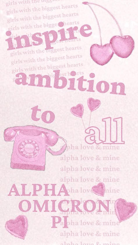 Aoii Aesthetic, Alpha Omicron Pi Graphics, Aoii Graphics, Paddle Sorority Big, Sorority Rush Week, Paddle Sorority, Aoii Sorority, Big/little Baskets, Pr Ideas