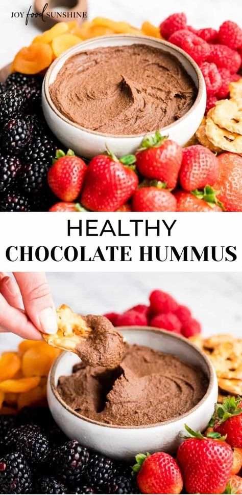 Dessert Hummus Recipe, Hummus Snack, Everyone In My Family, Chocolate Hummus, Hummus Recipe Homemade, Dessert Hummus, Appetizer Dessert, Homemade Hummus, Mini Cheesecakes