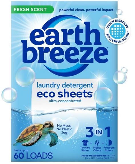 60 Loads No Plastic Jug Concentrated Laundry Detergent 30 Sheets Coastal Laundry Room Ideas, Coastal Laundry Room, Coastal Laundry, Clean Laundry Detergent, Clothes Detergent, Diy Laundry Soap, Eco Friendly Laundry Detergent, Laundry Sheets, Scented Laundry Detergent