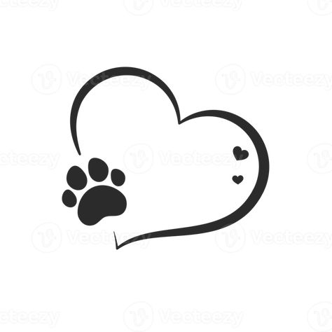 design loves dogs. Heart, bone and floating dog feet for pet supplies stores. Dog Feet Drawing, Dog Bone Drawing, Dogs Heart, Bone Drawing, Portraits Painting, Feet Drawing, Dog Portraits Painting, Pet Cushions, Black And White Dog