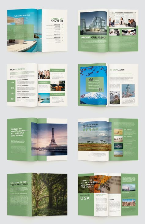 Advertorial Design Layout Magazine, Travel Booklet Design Layout, Travel Catalogue Design, Travel Catalogue Design Layout, Travel Catalogue, Travel Booklet, Travel Layout, Travel Magazine, Travel Magazine Design