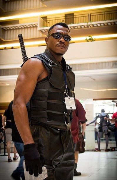 Black Cosplayers (12) Blade Cosplay, Black Cosplayers, Batman Christian Bale, Black Cosplay, Comic Con Cosplay, Epic Cosplay, Marvel Cosplay, Male Cosplay, Amazing Cosplay