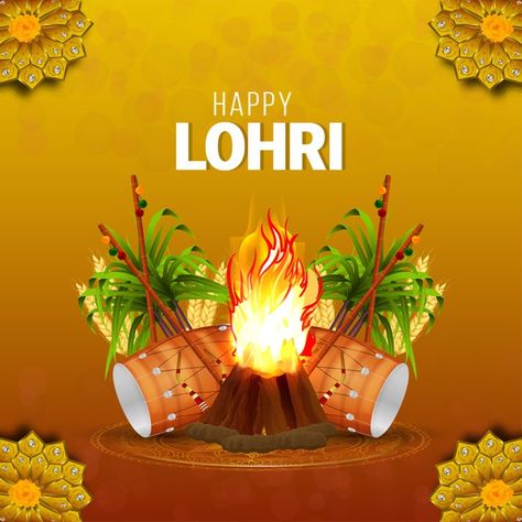 Lohri Greetings, Happy Lohri Wishes, Lohri Wishes, Happy Pongal, Happy Lohri, Indian Crafts, Modern Kids, Card Banner, Bring Happiness