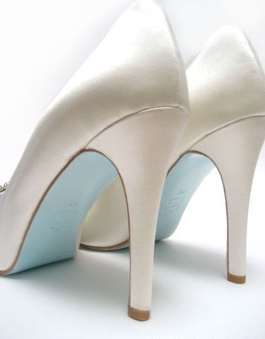 Blue-Bottom-Shoes :) "Something old, Something new, Something Borrowed, Something Blue". :) Blue Bottom Shoes, Blue Bridal Shoes, Something Blue Bridal, Blue Wedding Shoes, Something Borrowed, Wedding Heels, Something Old, Red Bottoms, Here Comes The Bride