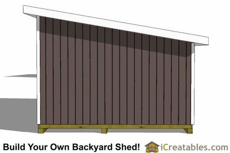 14x20 Lean To Shed Plans | Easy To Build Large Shed Plans Lean To Shed Plans, Lean To Shed, Large Sheds, Shed Plans, Shed, Yard, How To Plan, Building, Design