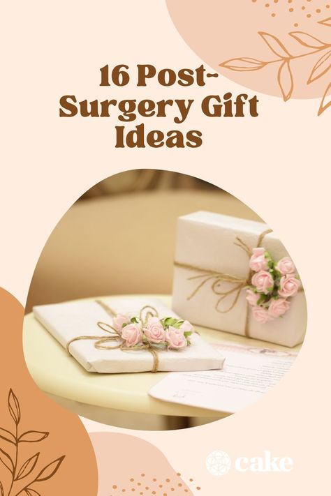 These 16 post-surgery gift ideas are a great way to honor your loved one after a surgery. Recovering from a surgery takes time and energy, so speed up the process with these ideas here. #Surgery #GetWellSoon #SurgeryGifts Surgery Gift Ideas, Post Surgery Care Package, Surgery Prayer, Surgery Care Package, Post Surgery Gift, Surgery Gift, Condolence Gift, Celebrity Plastic Surgery, Recovery Gifts