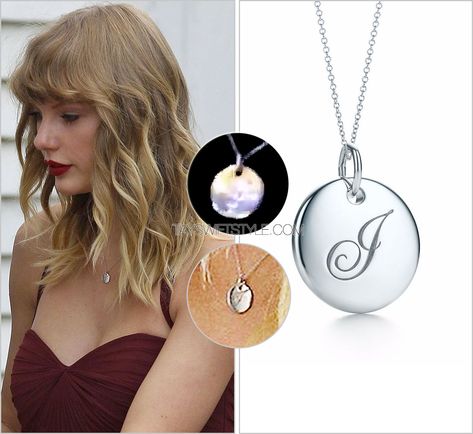 Taylor Swift Tiffany's & Co Necklace  'I want to wear his initials on a chain around my neck' Colar Tiffany E Co, Taylor Swift Haircut, Taylor Swift Guitar, Taylor Swift Music Videos, Wax Seal Necklace, J Necklace, Tiffany And Co Necklace, Taylor Swift Tour Outfits, Taylor Swift New