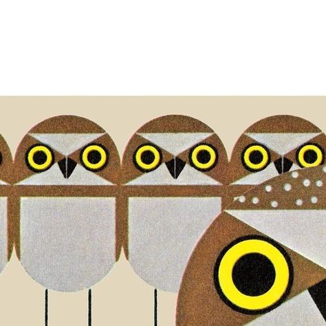 Charlie Harper Birds, Tumbleweed Illustration, Charley Harper Animals, Charley Harper Prints, Charley Harper Illustration, Charley Harper Birds, Burrowing Owls, Charley Harper Art, Charlie Harper