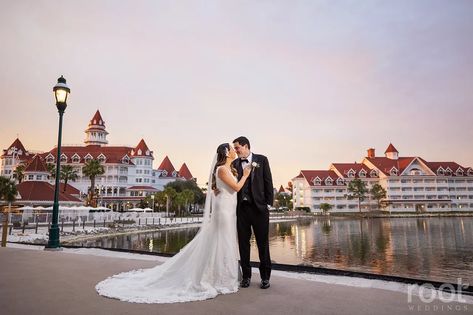 Grand Floridian Photoshoot, Grand Floridian Wedding Photos, Disney November, Grand Floridian Wedding, Root Photography, Grand Floridian Disney, Disney Fairy Tale Weddings, Grand Floridian, Bride And Groom Portraits