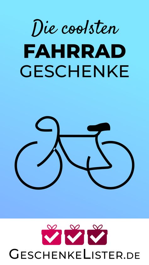 Die schönsten Fahrrad-Geschenkideen! #geschenkelister #geschenke #geschenkidee #fahrrad #rad #radeln #drahtesel #radfahrer #fahrradfahrer Aesthetic Couple, Hobbies, Bicycle, Novelty Sign, Bike, Gifts