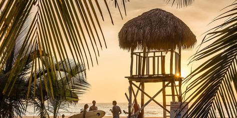 10 Best Mexico Surf Towns for Beautiful Views and Relaxed Vibes | Travel + Leisure Mexico Surfing, Surf Resort, Best Beaches In Mexico, Surf Town, Best Surfing Spots, Spain Summer, World Surf League, Travel Mexico, Mexico Hotels