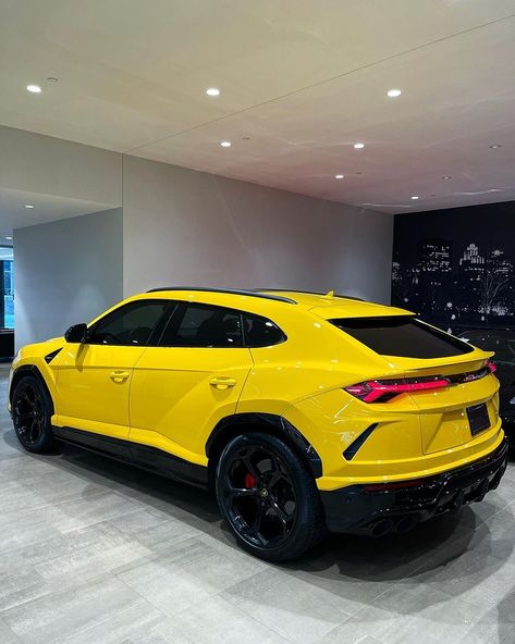 Holand Automotive Group on Instagram: “The beast has arrived. 2019 Lamborghini Urus finished in Giallo Inti Exterior paint with only 18 854 km on the odometer. Equipped with red…” Lamborghini Urus Yellow, Urus Performante, Range Rover Autobiography, Range Rover Supercharged, Rolls Royce Cullinan, Bmw X7, Lamborghini Miura, Lamborghini Urus, Bmw X4