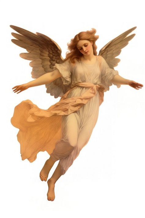 Angel Looking Down, Biblical Angels Art, Realistic Angel, Angels Flying, Adult Aesthetic, Png Angel, Collage Items, Angel Png, Angel Wings Png