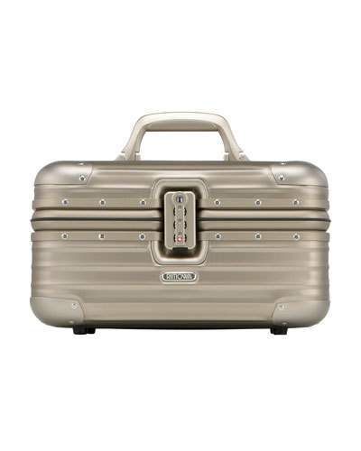 Rimowa North America Topas Titanium Beauty Case Rimowa Topas, Rimowa Luggage, One Suitcase, Makeup Purse, Designer Luggage, Beauty Case, Luggage Sets, Toiletry Bags, Beauty Accessories