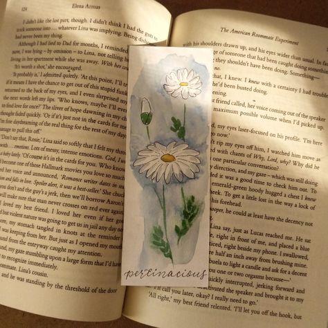 Daisy Bookmark, Bookmarks Handmade, Daisy, Gifts, Quick Saves