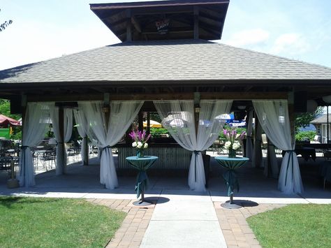 OUTDOOR WEDDING Park Wedding Decorations, Pavilion Wedding Decorations, Pavilion Wedding Reception, Pavillion Wedding, Park Wedding Reception, Campground Wedding, Pavilion Wedding, Outdoor Park, Park Weddings